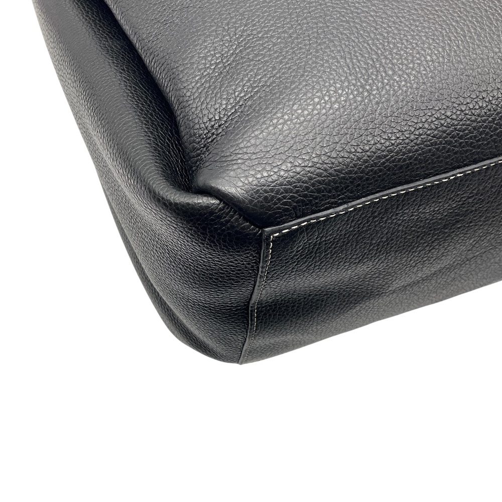 TOTEME BLACK GRAINED LEATHER BELT HOBO BAG - Picture 12 of 13